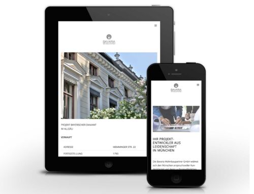 Website für Immobilienmakler